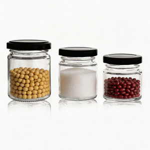 Bocaux de conservation alimentaire pour cuisine avec couvercles hermétiques 32 oz – Idéaux pour liquides, épices, confitures, conserves, bricolage et mini-pots de miel en verre - Product Image 2