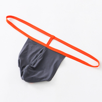 Sous-vêtements masculins sexy à taille basse en polyester/nylon tricoté respirant et à séchage rapide, tailles M-L-XXL, pour affirmer la silhouette