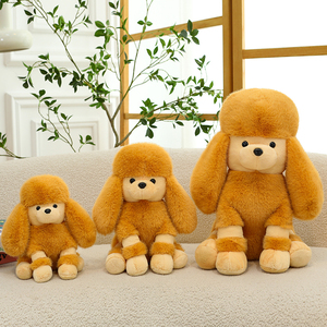 Personnalisé Mignon <span class=keywords><strong>Caniche</strong></span> Chien Chiot Peluche Peluche Unisexe PP Coton Vente Chaude Cadeau D'anniversaire <span class=keywords><strong>Prix</strong></span> Usine - Product Image 4