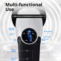 Nettoyeur rotatif électrique multifonctionnel pour la maison avec long manche et brosse éponge remplaçable pour le nettoyage domestique