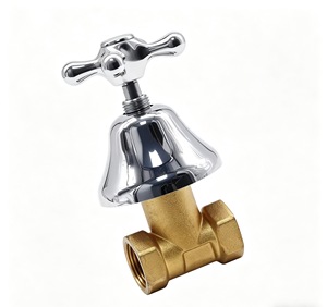 Vanne d'arrêt manuelle OMANS D5003 <span class=keywords><strong>F</strong></span> X <span class=keywords><strong>F</strong></span> à poignée croisée <span class=keywords><strong>OP</strong></span> (alliage de zinc) Taille de raccordement 1/2 po Garantie 5 ans - Product Image 3
