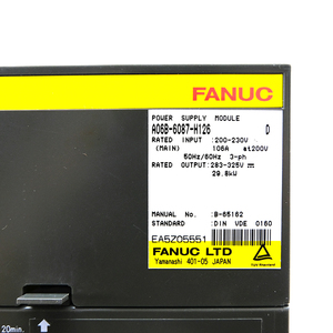ใหม่และเป็นของแท้ คุณภาพดี ราคาคุ้มค่า ไดรฟ์ FANUC รุ่น A06B-6087-H126 สำหรับเครื่องจักร - Product Image 3