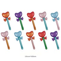Ballons en aluminium en forme de petite fée ailée en forme de cœur, à tenir à la main, pour mariages, anniversaires, cadeaux de bienvenue et fournitures – Vente en gros