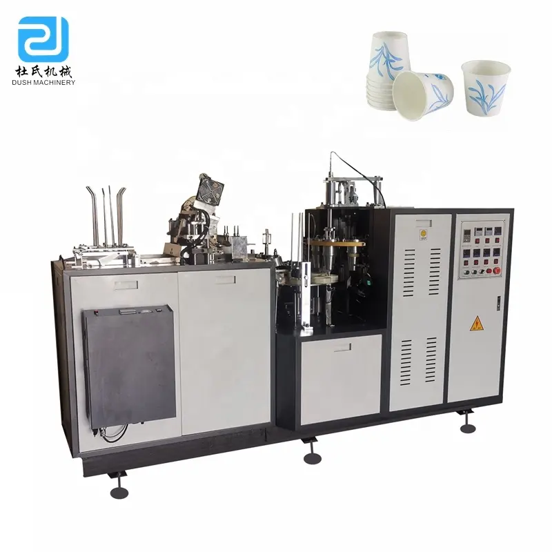 DS-B12 Automatische China Pappbecher Herstellung Maschine Hersteller Korea