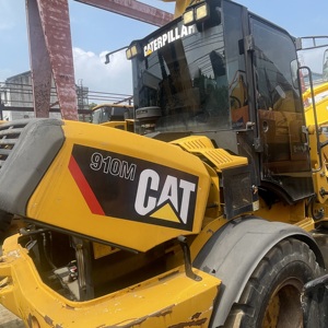 รถตักล้อยาง CAT 910M มือสอง ขนาด 9 ตัน รถตักล้อยางขนาดกะทัดรัด เครื่องจักรก่อสร้าง Caterpillar - Product Image 4