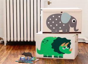 Caja de Juguetes de Tela Plegable Cuadrada y Segura para Niños y Niñas, Organizador de Juguetes para el Hogar y el Jardín de Infancia - Product Image 3