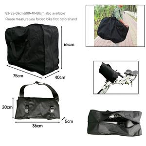 <span class=keywords><strong>Housse</strong></span> de <span class=keywords><strong>transport</strong></span> pliable robuste pour vélo Sac de <span class=keywords><strong>transport</strong></span> de voyage pour vélo Pochette de rangement - Product Image 6