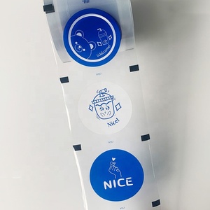 <span class=keywords><strong>Film</strong></span> d'étanchéité pour gobelets en plastique et papier personnalisés <span class=keywords><strong>IRIS</strong></span> - Product Image 1