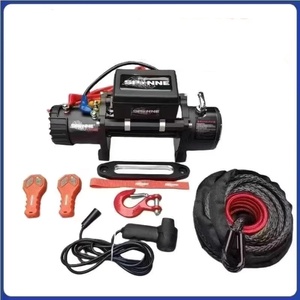 เครื่องกว้านไฟฟ้า <span class=keywords><strong>Nima</strong></span> 12โวลต์/24โวลต์ความจุ13,500ปอนด์รถออฟโรดอัตโนมัติรถกู้ภัยติดด้วยตนเองรอกไฟฟ้าระยะไกล - Product Image 4