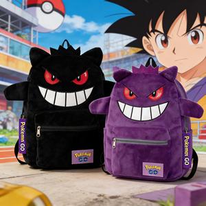 Sac à dos Anime Pokémon Gengar Tendance Cool Grand Sac Mignon Dessin Animé Kawaii Cadeau Couple Rangement Jouets Accessoires Anime - Product Image 1