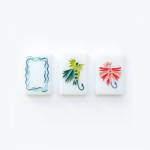 Set Mahjong di Lusso Moderno Automatico con Tema Fauna Selvatica Montana dell'Alaska, 160 Tessere in Acrilico, Regalo per Amanti della Natura, Pesci, Corna di Cervo e Grande <span class=keywords><strong>Cielo</strong></span> - Product Image 2
