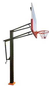 Cadres de <span class=keywords><strong>basket</strong></span>-ball réglable, stand de haute qualité, sur le sol, pour l'extérieur, réglable, 1 pièce - Product Image 2