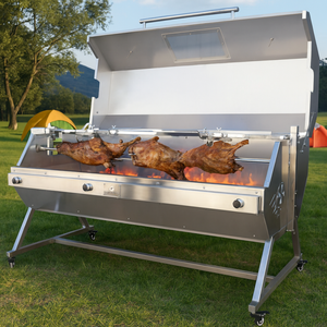 Factory Custom Outdoor Kitchen <b>Bbq</b> Griddle Gas Rotisserie Roaster Outdoor Cooking - Product Image 3