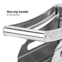Coupe-Frites Professionnel Manuel pour Frites et Chips de Patates Douces, Lame en Acier Inoxydable, Outil de Cuisine