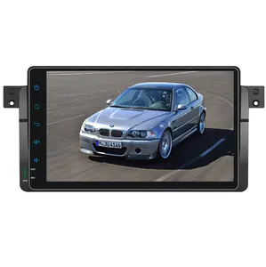 หน้าจอเปลี่ยนแดชบอร์ด9 "Android 7.1สำหรับ BMW E46 M3 3Series 1998-2005พร้อม Canbus