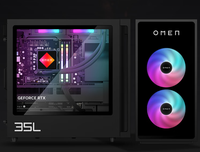 Ordinateur de jeu de bureau Esports refroidi par eau LCD U7K 32G 2TSSD RTX5080 Alimentation 1000W HPS OMEN