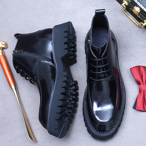 Mocassins pour hommes en cuir brun de haute qualité, fabriqués au Royaume-Uni, style rétro, cousus Goodyear, faits à la main, imperméables, type brogues - Product Image 1