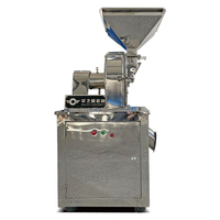 Broyeur en acier inoxydable pour usine alimentaire, cumin et piment séché, broyage haute vitesse 20-120 mesh, moteur 7,5 kW