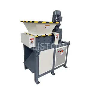 Hergestellt in China mit hochwertiger Shredder-Maschine Kunststoff-Recycling-Maschine PP PE PVC Schrott Metall Doppelwellen-Shredder