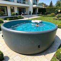 Piscine gonflable sur mesure pour canapé, grande taille, piscine à parois souples de 3m, 4m, 5m de diamètre pour jardin