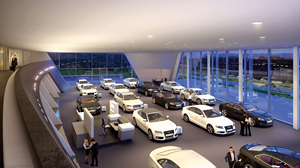 Nhanh chóng xây dựng hội trường đúc sẵn Kết cấu thép xây dựng nhà kho thiết kế xe 4S showroom Hall - Product Image 5