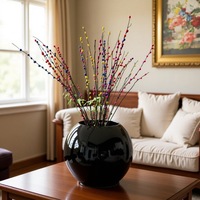 Grand pot commercial extérieur en fibre de verre (FRP) écologique, design créatif et unique, pour hôtels, centres commerciaux et places publiques, couleur personnalisable, OEM