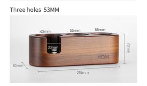 MOJAE al por mayor 51/53/54/58mm soporte de madera portafiltro soporte de café - Product Image 3