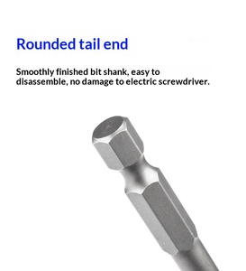 Punta de <span class=keywords><strong>Destornillador</strong></span> Magnética de Acero Aleado T10, Punta de <span class=keywords><strong>Estrella</strong></span> de Cinco <span class=keywords><strong>Puntas</strong></span> de 1/4 de Pulgada, Punta de <span class=keywords><strong>Destornillador</strong></span> Eléctrico Neumático Antirrobo - Product Image 1