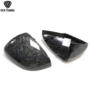 <span class=keywords><strong>Mercedes</strong></span>-Benz clase AMG A35 A45 <span class=keywords><strong>CLA</strong></span> W118 CLA35 CLA45 2019 + carcasas de espejo lateral de coche W177 cubierta de espejo de ala de fibra de carbono forjado - Product Image 1