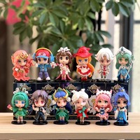 Figura de PVC del Juego Honor of Kings, Modelo de Escritorio con Pose Sentada, Gashapon, para Mayores de 12 Años, Hecho en China