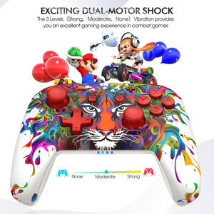 Nouvelle tendance Nin Tendo <span class=keywords><strong>Switch</strong></span> Pro contrôleur de jeu Pc Stock Ns commutateur de vibration sans fil Joysticks accessoires de jeu - Product Image 4