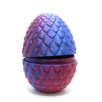 Oeuf de Dragon multicolore personnalisé professionnel jouet 3D PLA FDM impression 3D oeufs de Dragon articulés chinois