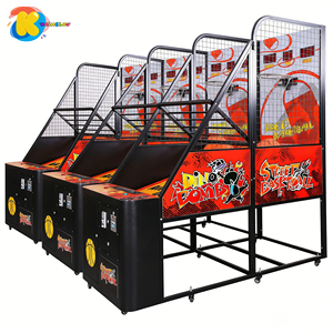 Macchina da Gioco Arcade Simulatore di Basket all'Ingrosso per Bambini, Distributore Automatico Mobile di <span class=keywords><strong>Giochi</strong></span> Arcade di Basket per Fec - Product Image 2
