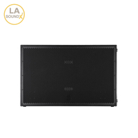 LA SOUNDX AS8006 SUB Subwoofer Activo Doble de 18 Pulgadas, Altavoz de Bajos Profesional para Sistema de Sonido