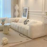 Modernes Knochenloses Chenille Modulares Schlafsofa-Set Übergroß Wolkenähnlich mit Tiefen Sitzen für Wohnzimmer, Hotel & Einkaufszentrum