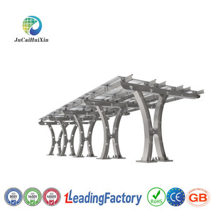 H Loại Solarium Năng Lượng Mặt Trời Carport Gắn Cài Đặt Xây Dựng Cổ Phần Cấu Trúc Khung Cho Tấm Pin Mặt Trời Mô-đun Ứng Dụng Gắn - Product Image 6