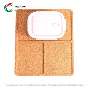 Mantel Individual de corcho para cocina, placa caliente, posavasos, olla de alto calor, estante para alimentos, plantas naturales, alfombrilla de corcho troquelada - Product Image 6