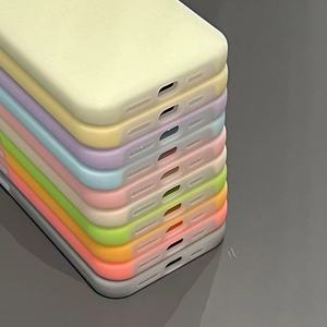 Nuova custodia protettiva per telefono Soild Color Trending per <span class=keywords><strong>iPhone</strong></span> <span class=keywords><strong>11</strong></span> 12 13 14 15 16 <span class=keywords><strong>Pro</strong></span> Max <span class=keywords><strong>cover</strong></span> per telefono - Product Image 5