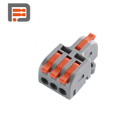 Connecteur rapide en cuivre DF-13-1-In 3 sorties mâle/femelle, bornier fil-fil pour fils rigides et souples 250V 32A