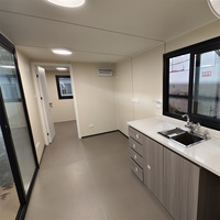 Petite maison de 30 pieds Maison modulaire préfabriquée Cabane modulaire préfabriquée portable Mini maison