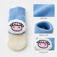 Chaussettes personnalisées pour chiens et chats, chaudes, imperméables, antidérapantes, en coton imprimé, double couche, semelle en caoutchouc, douces, respirantes, pour la marche en intérieur, soin des pattes