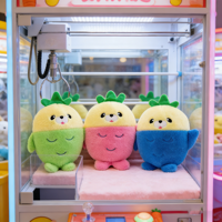 Fabricant de jouets en peluche personnalisés Carrot Seal, disponibles en trois couleurs, en coton PP, pour machines à griffes