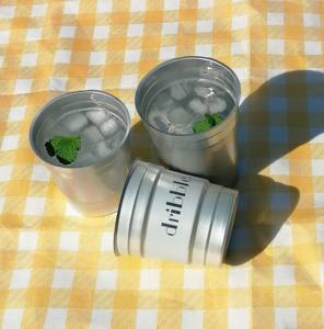 야외용 일회용 합금 컵 500ml 맞춤형 인쇄 BPA 프리 재활용 가능 스태커블 경량 내구성 알루미늄 맥주 솔로 컵 - Product Image 5