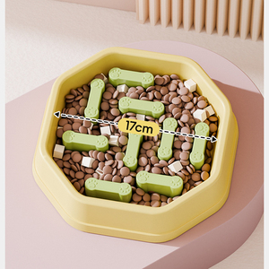 Custom Adjustable Slow <b>Feeder</b> - Anti-Choke Dog <b>Cat</b> Slow Eating Bowl - Product Image 5