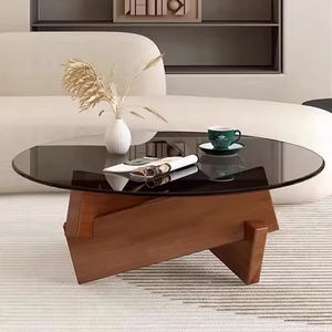 Table basse ronde de luxe personnalisée pour la maison, simple canapé, table d'appoint, table de salon, mobilier pour <span class=keywords><strong>petit</strong></span> appartement - Product Image 3