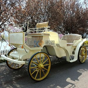 Caleches Turísticas Eléctricas de Estilo Europeo, Carros de Caballos para Turismo, Carrozas Victoria para Recorridos Turísticos - Product Image 3
