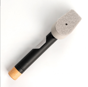 Eco Friendly Kitchen Dish Brush Soap Dispensing Scrub Brush <strong>Sponge</strong> with Wooden <strong>Handle</strong> - Product Image 3
