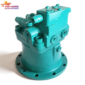 Moteur d'orientation Hangood SK200-6 M5X130CHB à piston axial pour excavatrice Kobelco 20 tonnes, ensemble d'orientation, pièces de mini-excavatrice - Product Image 1