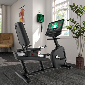 Fitness Heavy Cardio Gym Equipment <span class=keywords><strong>Pantalla</strong></span> LCD horizontal <span class=keywords><strong>estacionaria</strong></span> comercial <span class=keywords><strong>Bicicleta</strong></span> de ejercicio reclinada magnética para interiores - Product Image 5
