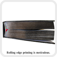 Collection d'éditions colorées, auto-édition, impression de livres reliés personnalisés, romans romantiques avec bords vaporisés